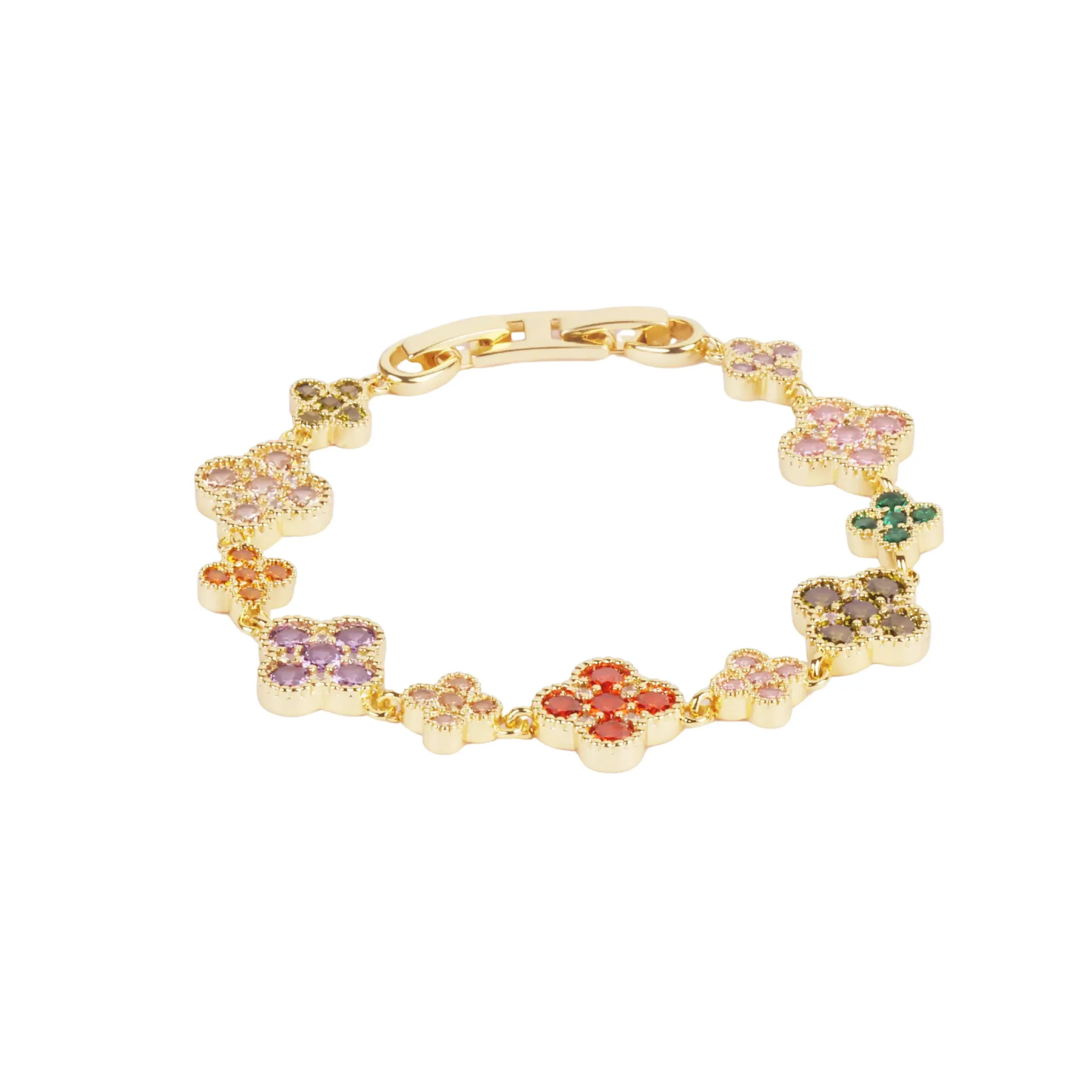 [BR-013] Enchanted Clover Link Brecelet