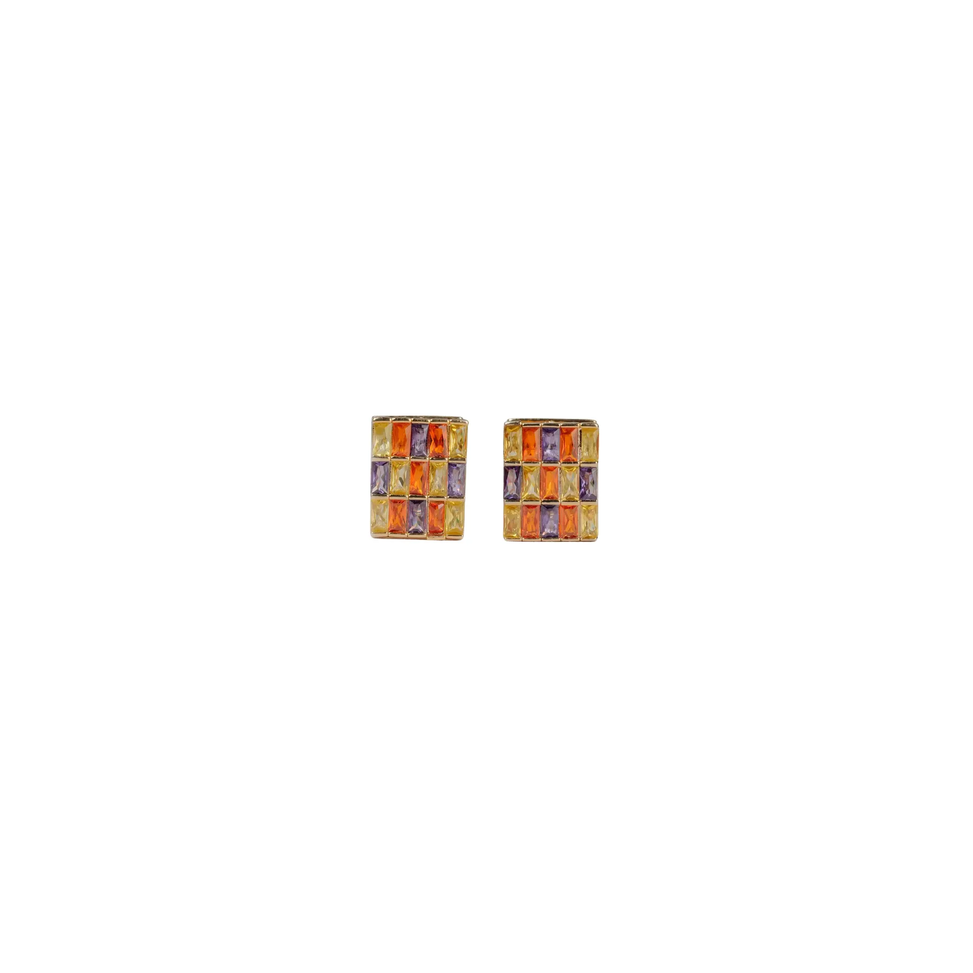 [ER-001] Venetian Grid Studs
