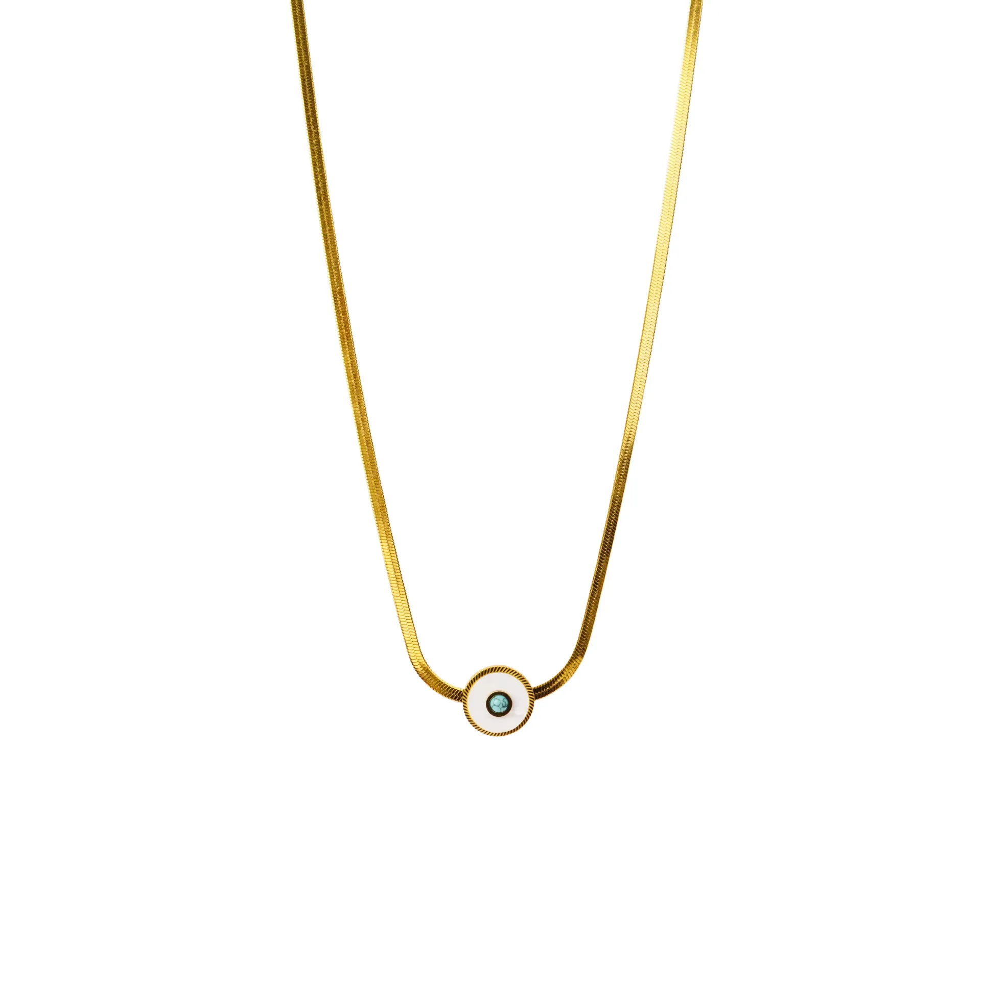 [NK-026] Modern Mosaic Eye Charm