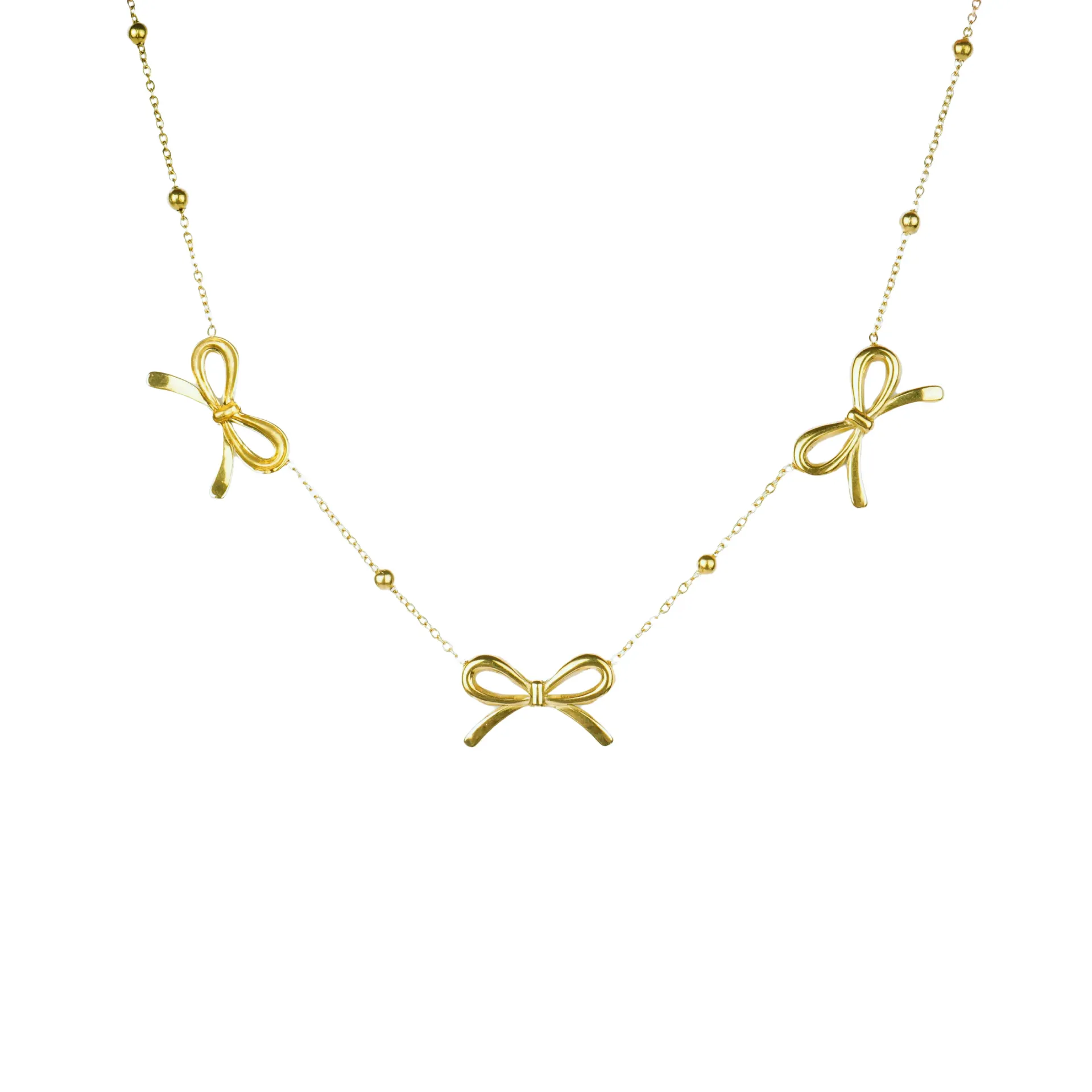 [NK-033] Gilded Coquette Trio Strand